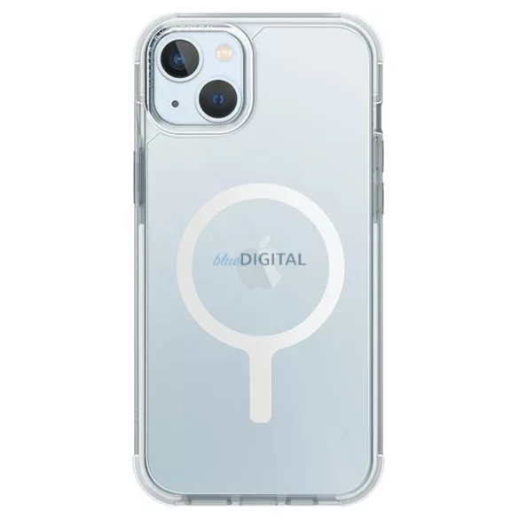 UNIQ etui Combat iPhone 15 Plus 6.7" Magclick Charging fehér tok
