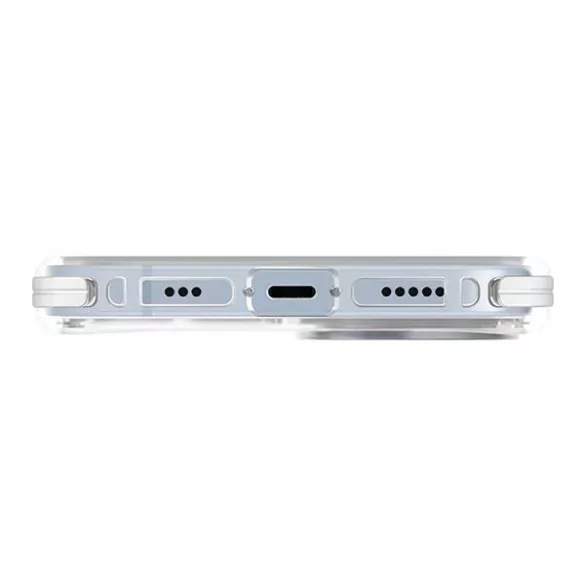 UNIQ etui Combat iPhone 15 Plus 6.7" Magclick Charging fehér tok