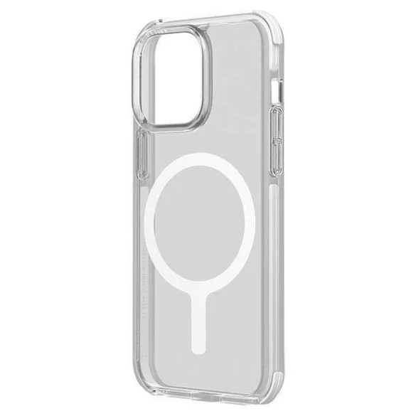 UNIQ etui Combat iPhone 15 Plus 6.7" Magclick Charging fehér tok