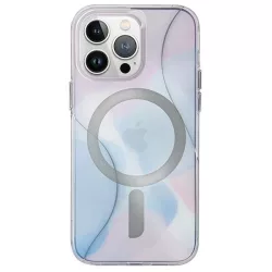   UNIQ etui Coehl Palette iPhone 15 Pro 6.1" mágneses töltés kék tok