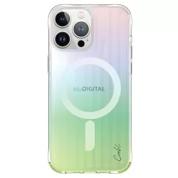   UNIQ etui Coehl Lineáris iPhone 15 Pro Max 6.7" mágneses töltés opál/irizáló tok