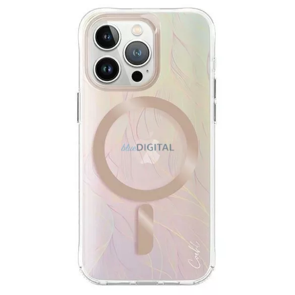 UNIQ etui Coehl Willow iPhone 15 Pro Max 6.7" mágneses töltés opál/irizáló tok