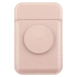   UNIQ Flixa mágneses kártyatárca MagSafe támogatással pink