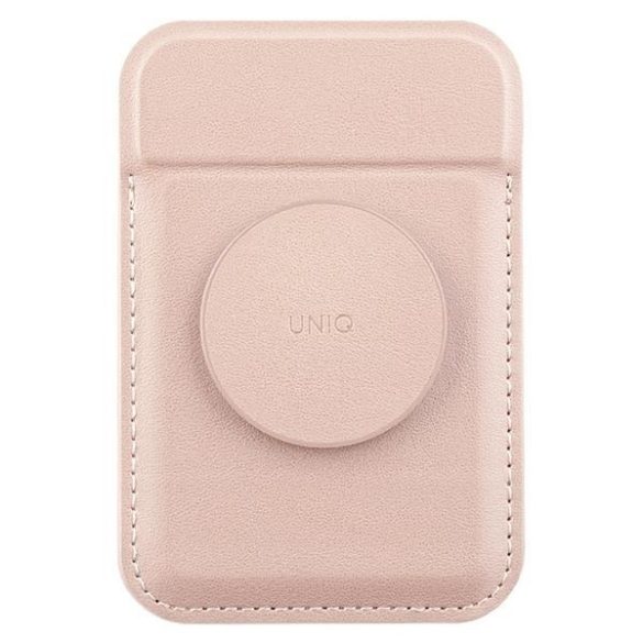 UNIQ Flixa mágneses kártyatárca MagSafe támogatással pink