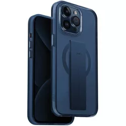   UNIQ etui Heldro Mag iPhone 15 Pro 6.1" Magclick Charging mélykék tok