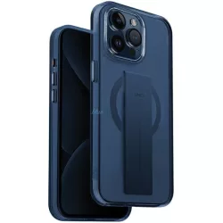   UNIQ etui Heldro Mag iPhone 15 Pro 6.1" Magclick Charging mélykék tok