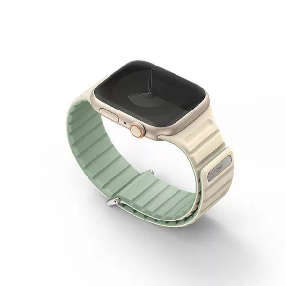 UNIQ szíj Revix Evo Apple Watch Series 1-9/SE/SE2/SE3 38/40/41mm Reversibilis mágneses mentolos szíj