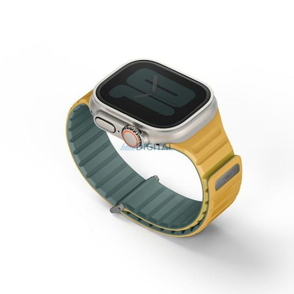 UNIQ Revix Evo szíj Apple Watch 42 / 44 / 45 / 49 mm - zöld-sárga
