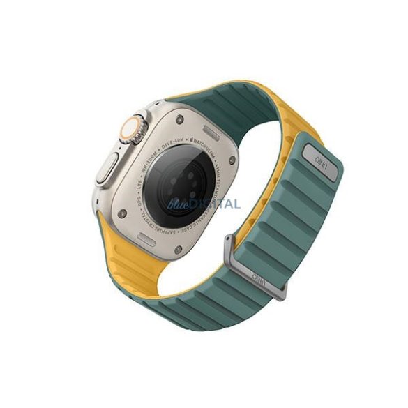 UNIQ Revix Evo szíj Apple Watch 42 / 44 / 45 / 49 mm - zöld-sárga