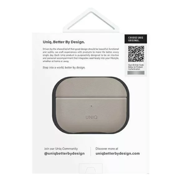 UNIQ Lyden DS AirPods Pro 2 gen (2022/2023) bézs-zöld/elefántcsont-zöld tok (2022/2023)
