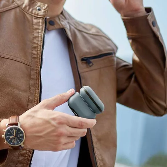 UNIQ Lyden DS AirPods Pro 2 gen (2022/2023) tok kék-fekete/mosott kék-fekete