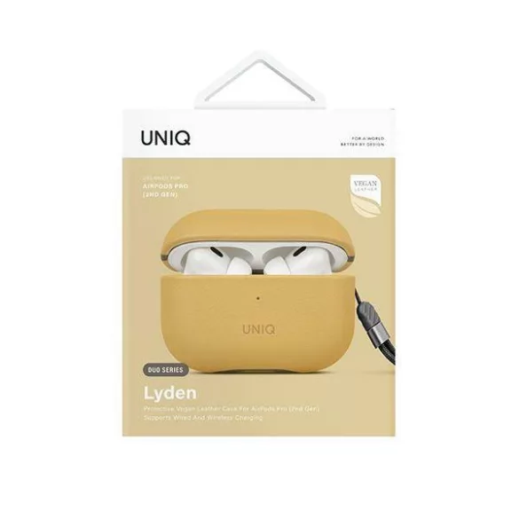 UNIQ Lyden DS AirPods Pro 2 gen (2022/2023) tok sárga-szürke/kanárisárga-kőszürke-piroszürke