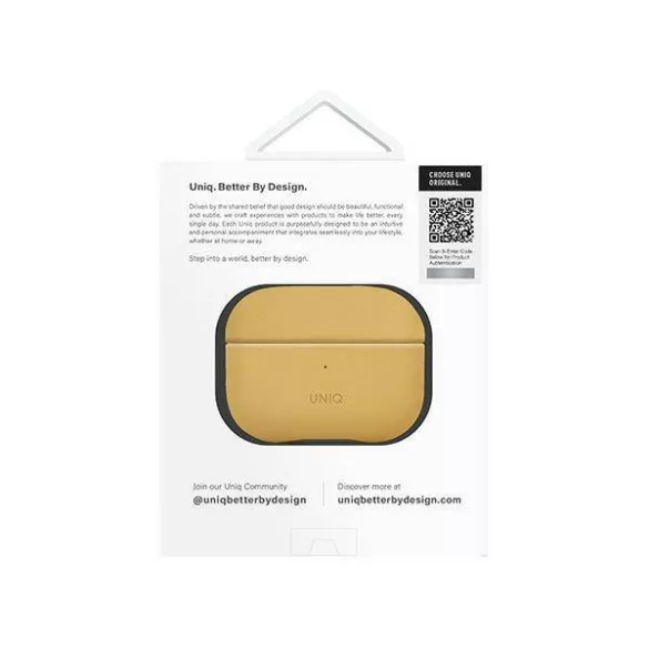 UNIQ Lyden DS AirPods Pro 2 gen (2022/2023) tok sárga-szürke/kanárisárga-kőszürke-piroszürke