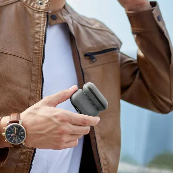 UNIQ Lyden DS AirPods Pro 2 gen (2022/2023) tok szürke-fekete/szénszürke szürke-fekete
