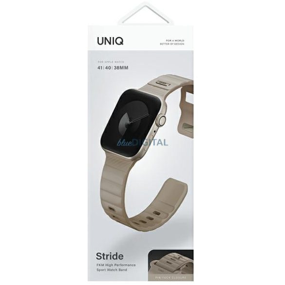 UNIQ Stride szíj Apple Watch 38 / 40 / 41 mm - sötétzöld
