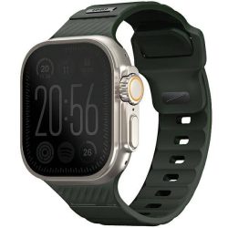   UNIQ Stride szíj Apple Watch 42 / 44 / 45 / 49 mm - sötétzöld