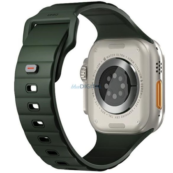 UNIQ Stride szíj Apple Watch 42 / 44 / 45 / 49 mm - sötétzöld