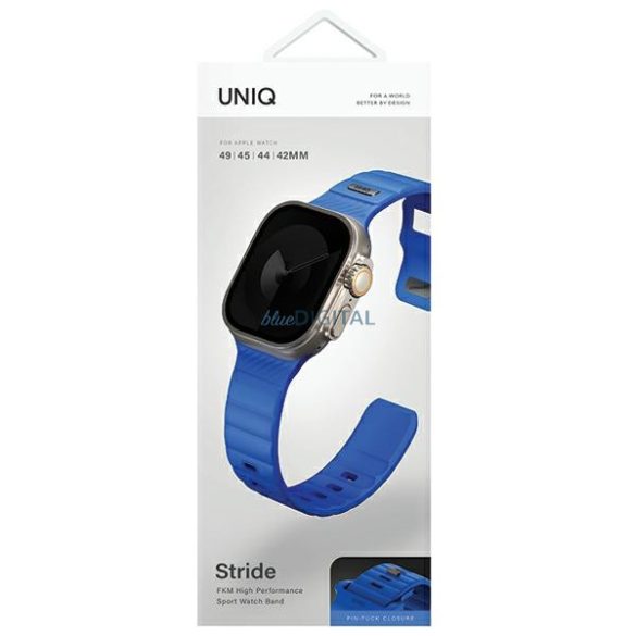 UNIQ Stride szíj Apple Watch 42 / 44 / 45 / 49 mm - kék