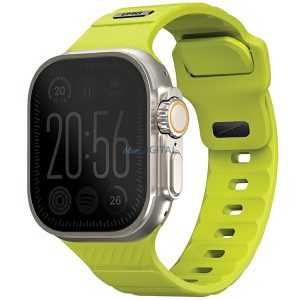 UNIQ Stride szíj Apple Watch 42 / 44 / 45 / 49 mm - limezöld