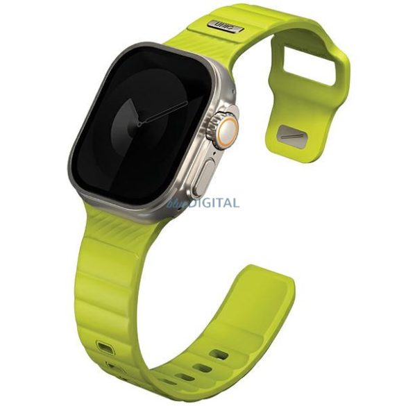 UNIQ Stride szíj Apple Watch 42 / 44 / 45 / 49 mm - limezöld