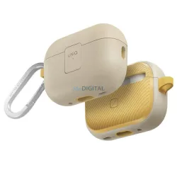   UNIQ Clyde Lock tok AirPods Pro 2 - elefántcsont-kanári sárga