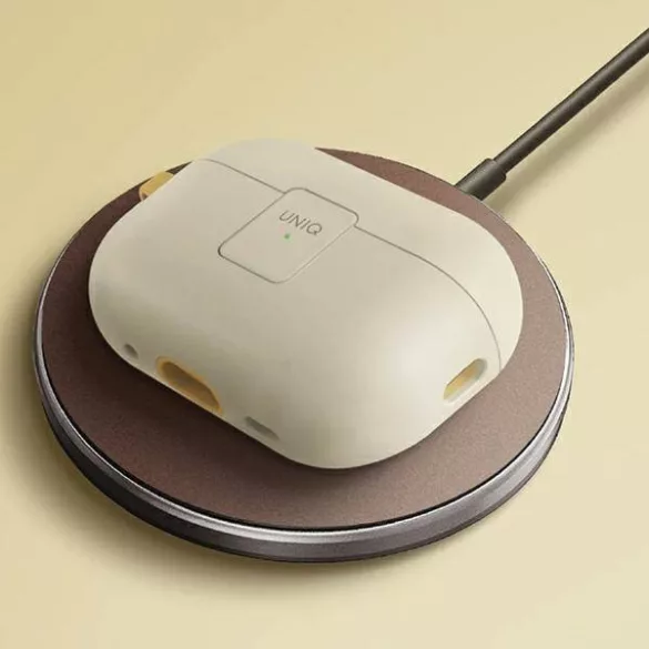UNIQ Clyde Lock tok AirPods Pro 2 (2022/2023) púderrózsaszín-rózsaszín/világos rózsaszín-krémrózsaszín