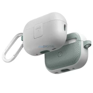 UNIQ Clyde Lock tok AirPods Pro 2 (2022/2023) fehér-menta/galamb fehér-puha menta