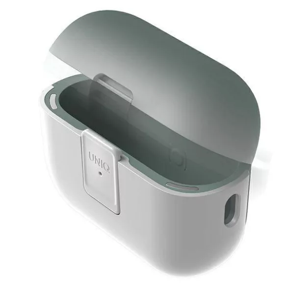 UNIQ Clyde Lock tok AirPods Pro 2 (2022/2023) fehér-menta/galamb fehér-puha menta
