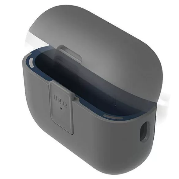 UNIQ Clyde Lock tok AirPods Pro 2 (2022/2023) kréta szürke-marine kék