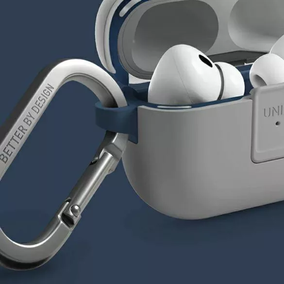 UNIQ Clyde Lock tok AirPods Pro 2 (2022/2023) kréta szürke-marine kék