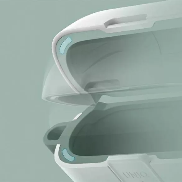 UNIQ Clyde Lock tok AirPods Pro 2 (2022/2023) kréta szürke-marine kék