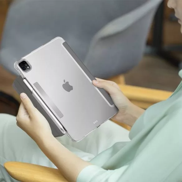 UNIQ Camden Click iPad Pro 11" (2024) tok szürke/rino szürke
