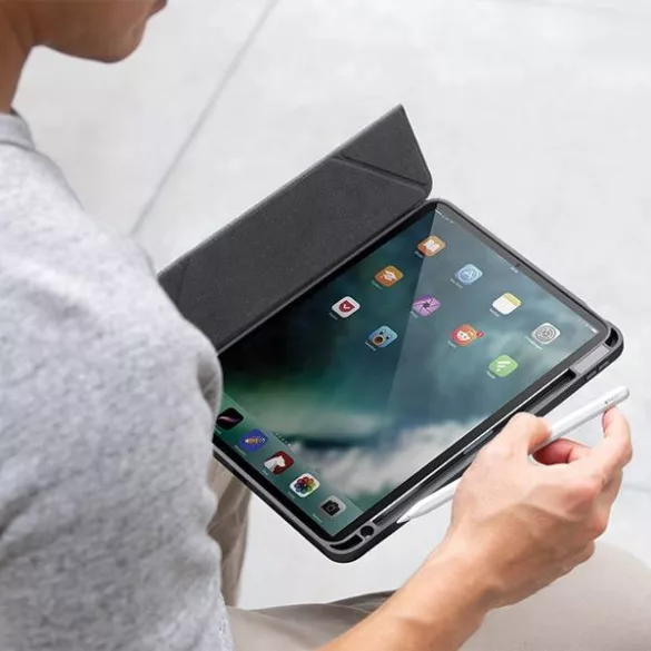 UNIQ Moven iPad Pro 11" tok (2024) szürke/szénszürke