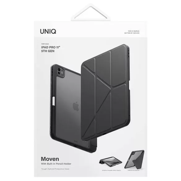 UNIQ Moven iPad Pro 11" tok (2024) szürke/szénszürke