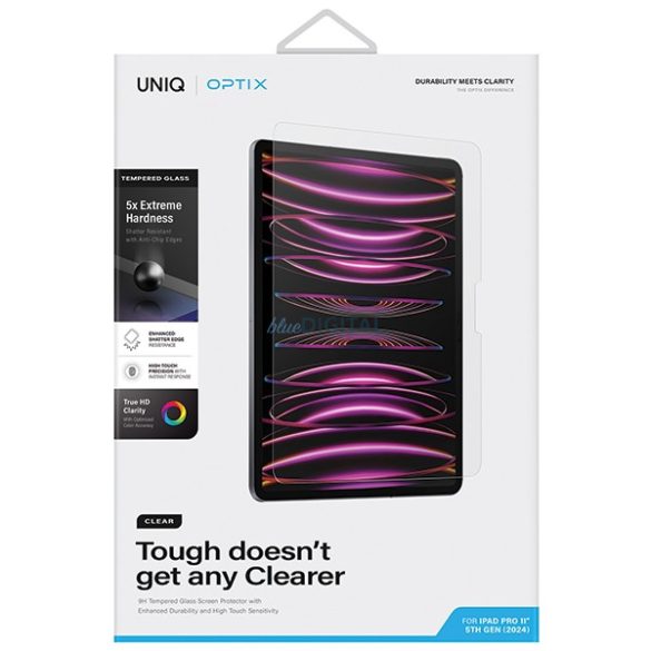 UNIQ Optix Clear edzett üveg iPad Pro 11" 2024 (6 gen.)