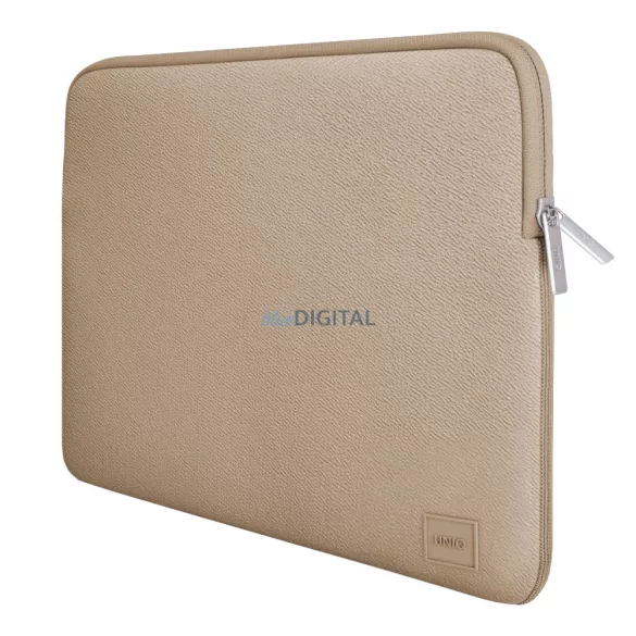 UNIQ neoprén laptop tok 14" Ciprus Vízálló Nude Brown