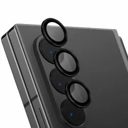   UNIQ Optix alumínium kamera lencse védő üveg fekete szegéllyel Samsung Galaxy Z Fold6 F956