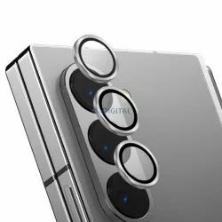   UNIQ Optix alumínium kamera lencse védő üveg ezüst színű szegéllyel Samsung Galaxy Z Fold6 F956