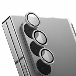   UNIQ Optix alumínium kamera lencse védő üveg fehér szegéllyel Samsung Galaxy Z Fold6 F956