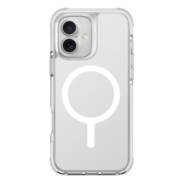 UNIQ Combat Magclick Charging tok iPhone 16 - fehér