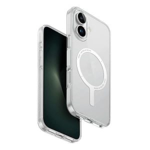 Uniq Clario Magclick Charging tok iPhone 16 - átlátszó