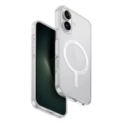   Uniq Clario Magclick Charging tok iPhone 16 Plus - átlátszó