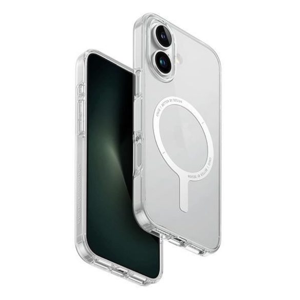 Uniq Clario Magclick Charging tok iPhone 16 Plus - átlátszó