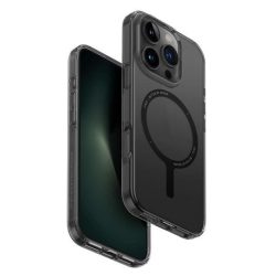   Uniq Clario Magclick Charging tok iPhone 16 Pro - füstszürke