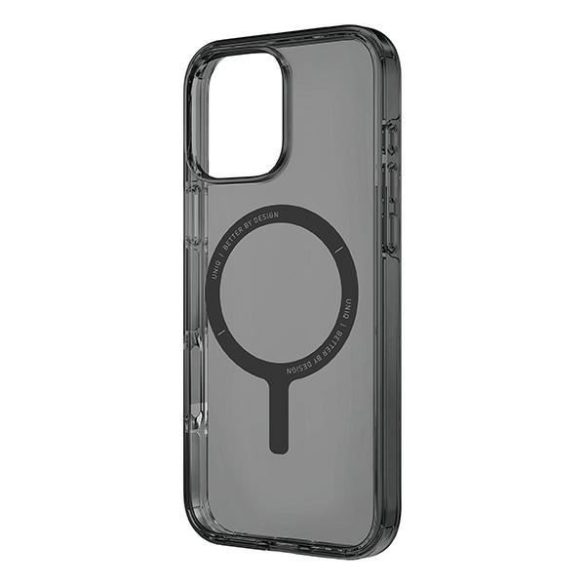 Uniq Clario Magclick Charging tok iPhone 16 Pro - füstszürke