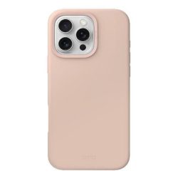   Uniq Lino Hue Magclick Charging tok iPhone 16 Pro - rózsaszín
