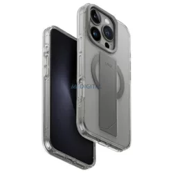   Uniq Heldro Max Magclick Charging tok kitámasztóval iPhone 16 Pro - átlátszó