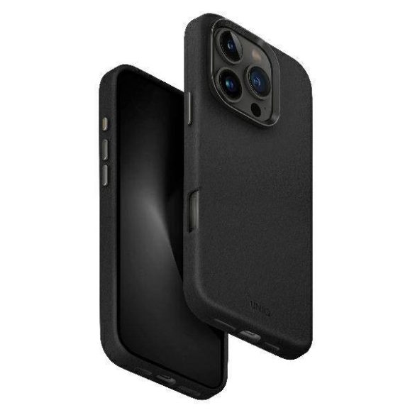 UNIQ Lyden iPhone 16 Pro 6.3" Magclick töltőtáska fekete/Dallas Black