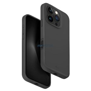 Uniq Lino Hue Magclick Charging tok iPhone 16 Pro Max - szénszürke