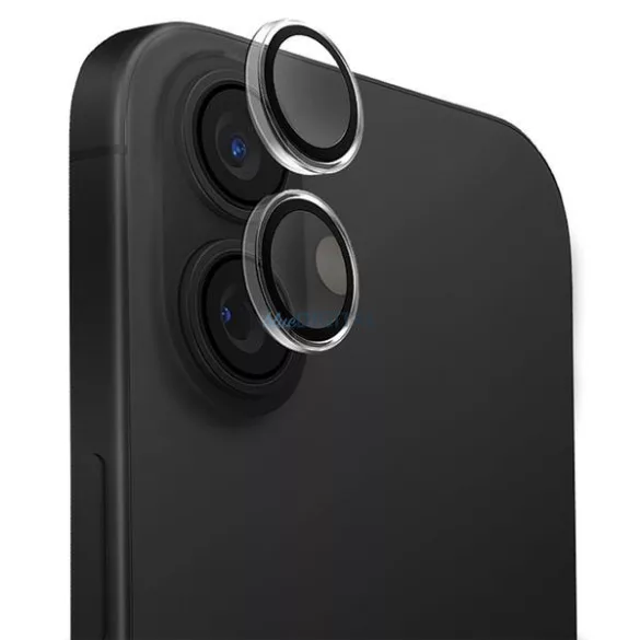 UNIQ Optix átlátszó kameralencse-védő iPhone 16 / 16 Plus